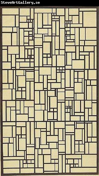 Theo van Doesburg Design for Stained-Glass Composition V.